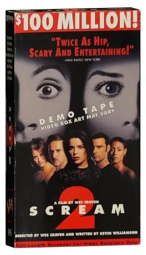Scream 2 VHS, Dimension Home Video