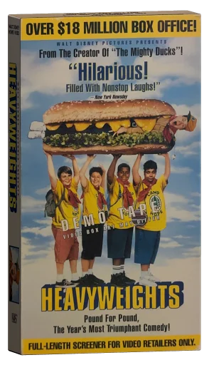 Heavyweights VHS, Walt Disney Home Video