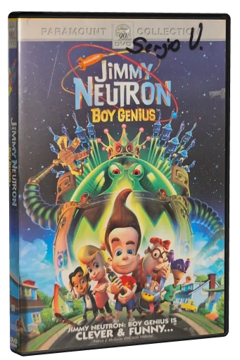 Jimmy Neutron: Boy Genius DVD, Paramount Home Entertainment