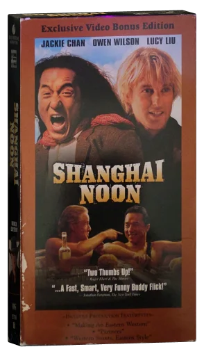 Shanghai Noon VHS, Touchstone Home Video