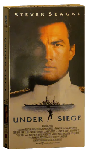Under Siege VHS, Warner Home Video