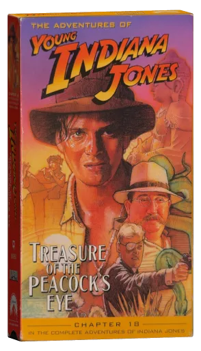The Adventures of Young Indiana Jones VHS, Paramount