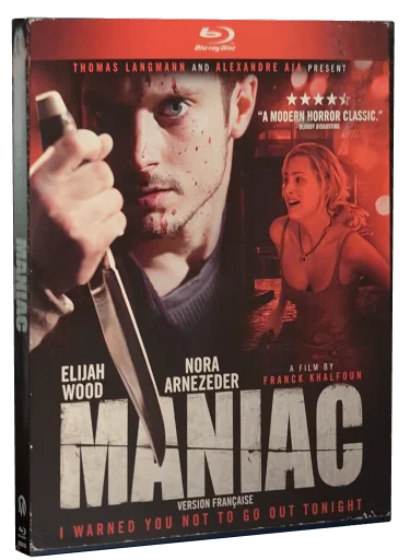 Maniac Blu-ray, Media