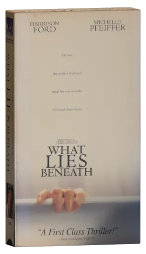 What Lies Beneath VHS, DreamWorks Home Entertainment