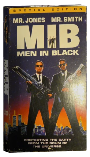 Men in Black VHS, Columbia TriStar Home Video