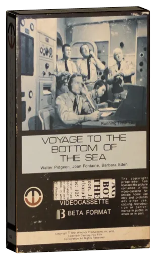 Voyage to the Bottom of the Sea Betamax cover