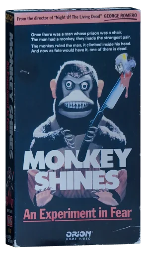 Monkey Shines VHS, Orion Home Video