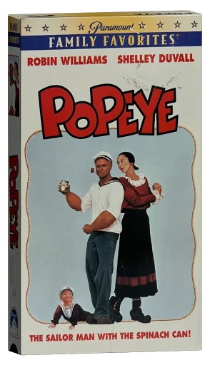 Popeye VHS, Paramount Pictures