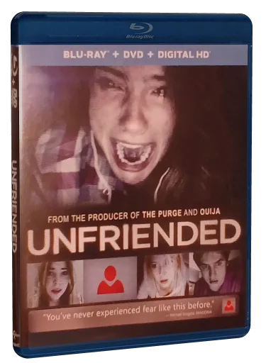 Unfriended Blu-ray, Universal Pictures Home Entertainment