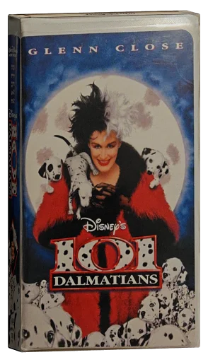 101 Dalmatians VHS, Walt Disney Home Video