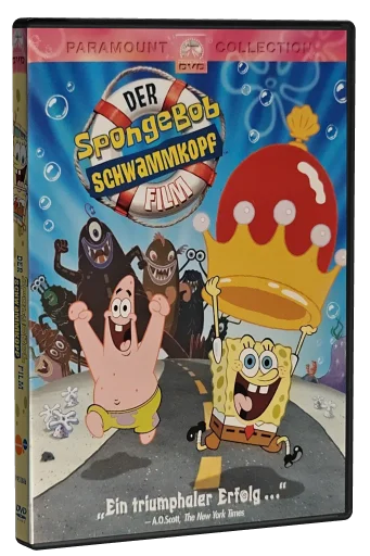 The SpongeBob SquarePants Movie DVD, Paramount