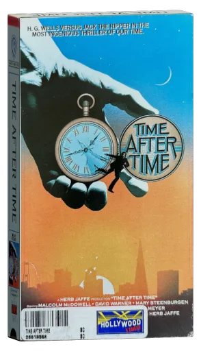 Time After Time VHS, Warner Home Video