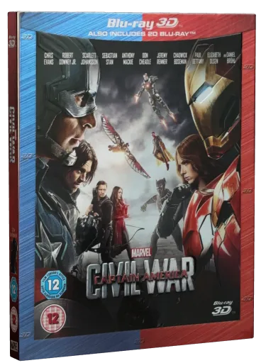 Captain America: Civil War Blu-ray, Marvel