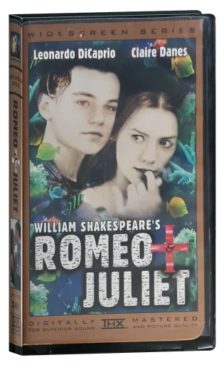 Romeo + Juliet VHS, 20th Century Fox Home Entertainment