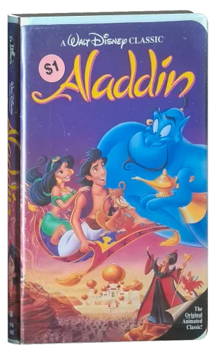 Aladdin VHS, Buena Vista Home Video
