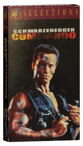 Commando VHS, 20th Century Fox Home Entertainment