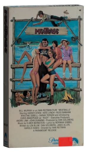 Meatballs VHS, Paramount Home Video