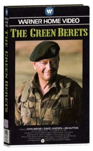 The Green Berets VHS cover