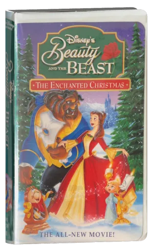 Beauty and the Beast: The Enchanted Christmas VHS, Walt Disney Home Video
