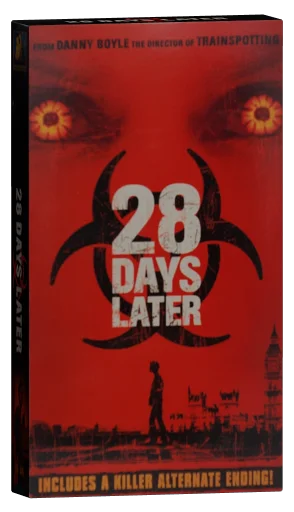 28 Days Later VHS, 20th Century Fox Home Entertainment