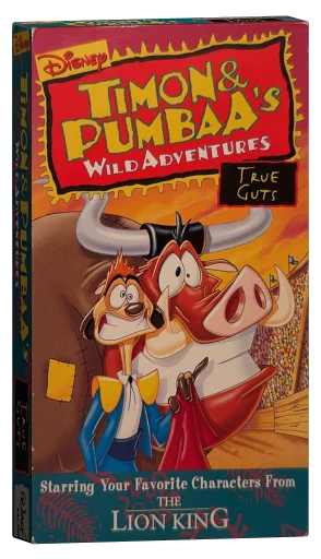 Timon & Pumbaa's Wild Adventures VHS, Walt Disney Home Video
