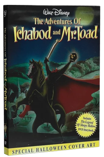 The Adventures of Ichabod and Mr. Toad DVD, Walt Disney