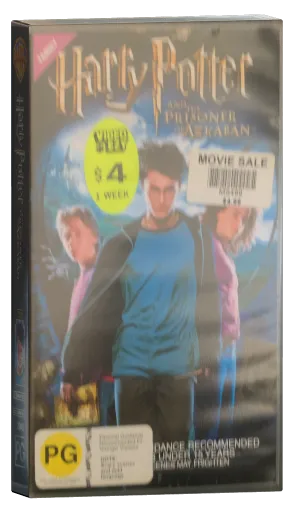Harry Potter and the Prisoner of Azkaban VHS, Warner Home Video