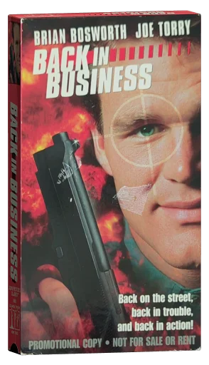Back in Business VHS, Columbia TriStar Home Video
