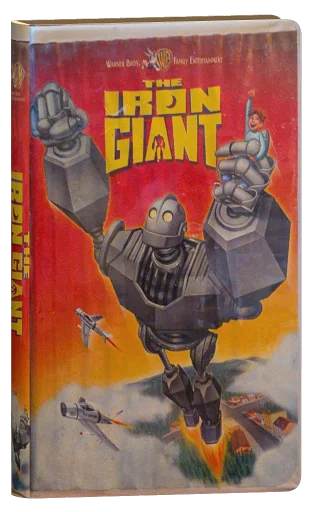 The Iron Giant VHS, Warner Bros. Family Entertainment
