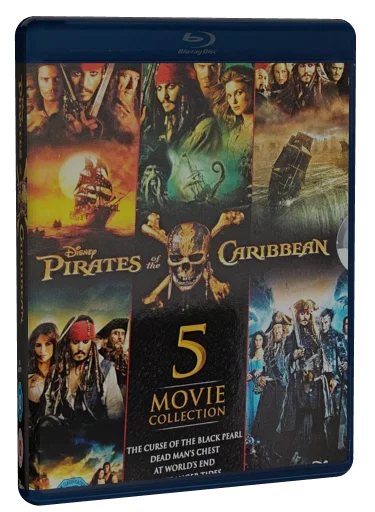 Pirates of the Caribbean: The Curse of the Black Pearl Blu-ray, Walt Disney Home Video