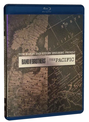 Band Of Brothers & The Pacific Blu-ray cover