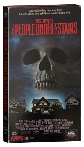 The People Under the Stairs VHS, MCA Universal Home Video