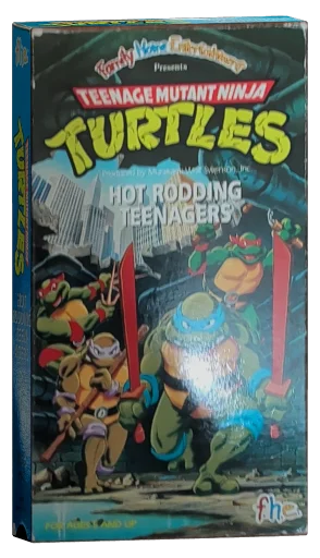 Teenage Mutant Ninja Turtles VHS, Family Home Entertainment