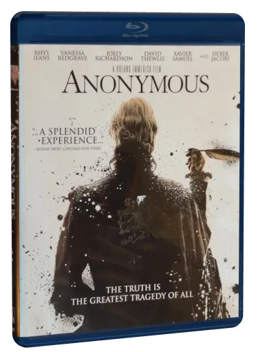 Anonymous Blu-ray, RCA/Columbia Pictures Home Video