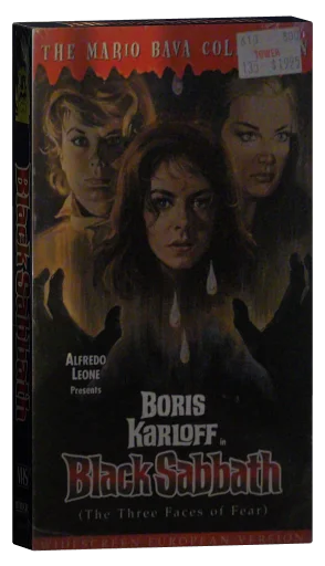 Black Sabbath VHS cover