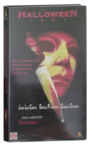 Halloween II VHS, Scanbox