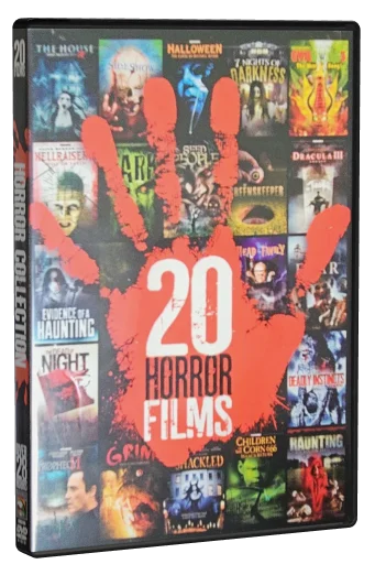 20 Horror Films DVD cover