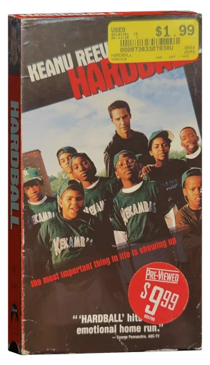 Hardball VHS cover