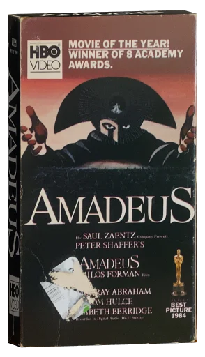 Amadeus VHS, Republic Pictures Home Video