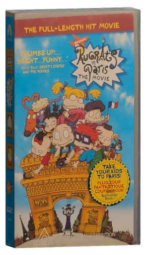 Rugrats in Paris: The Movie VHS, Paramount Home Entertainment