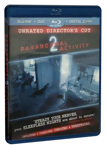 Paranormal Activity 2 Blu-ray, Paramount Pictures