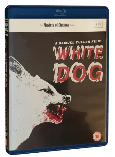 White Dog Blu-ray cover