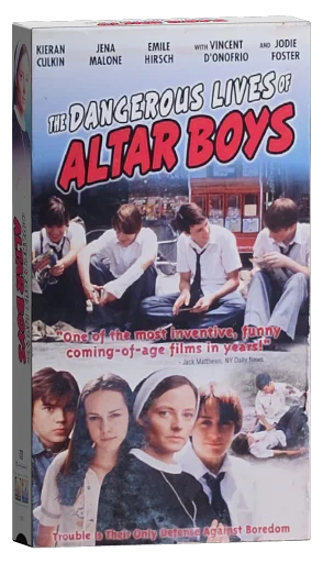 The Dangerous Lives of Altar Boys VHS cover