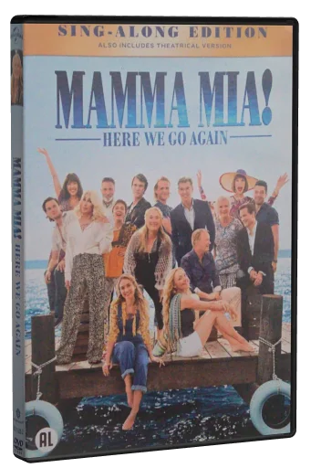 Mamma Mia! Here We Go Again DVD, Universal Pictures
