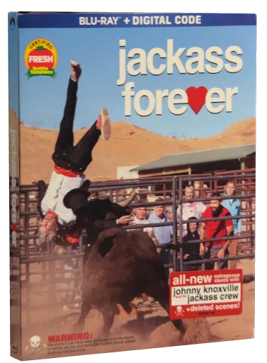 Jackass Forever Blu-ray, Paramount