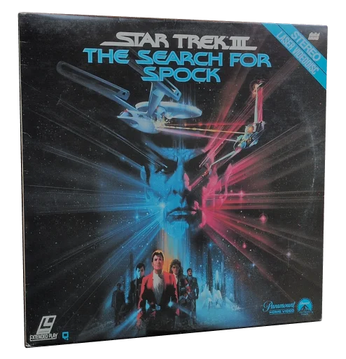 Star Trek III: The Search for Spock Laserdisc, Paramount Home Video