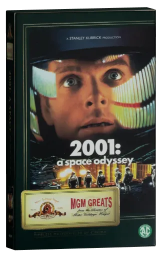 2001: A Space Odyssey VHS, MGM Home Entertainment