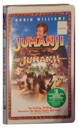Jumanji VHS, TriStar