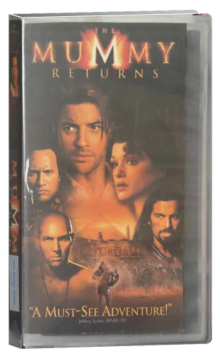 The Mummy Returns VHS, Universal