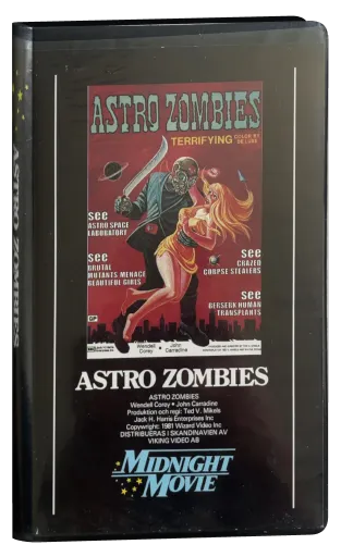 The Astro-Zombies VHS, Wizard Video